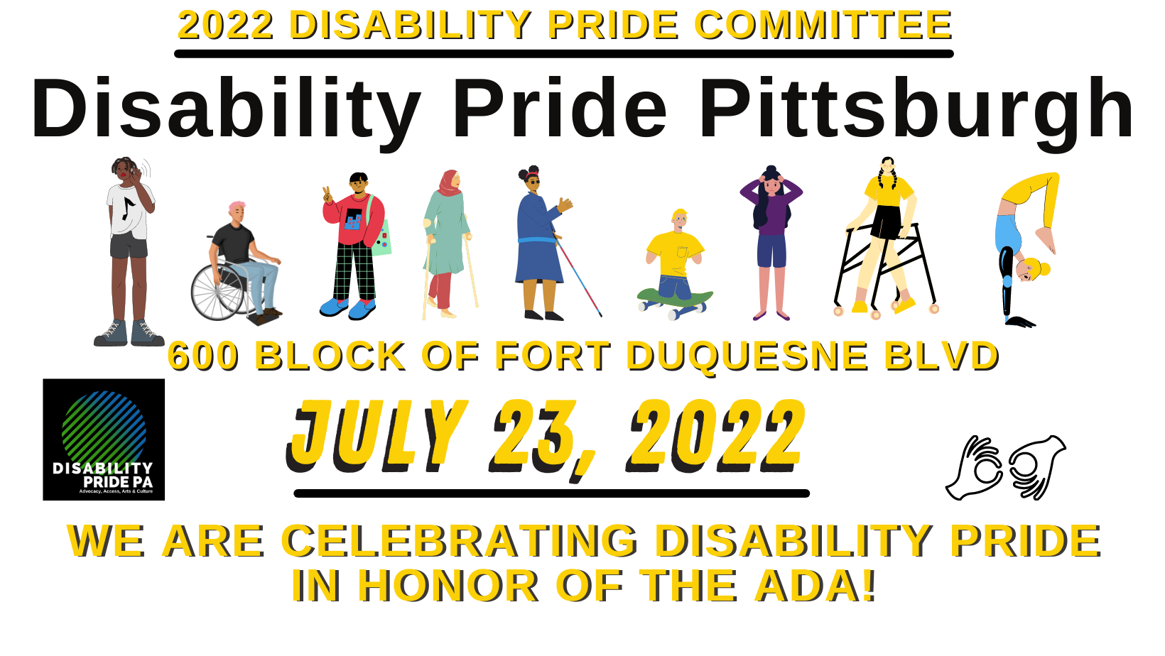 Disability Pride Pittsburgh Oakland, Pittsburgh Pennsylvania's